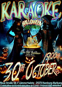 KARAOKE pre-HALLOWEEN-Party KARAOKE pre-HALLOWEEN-Party